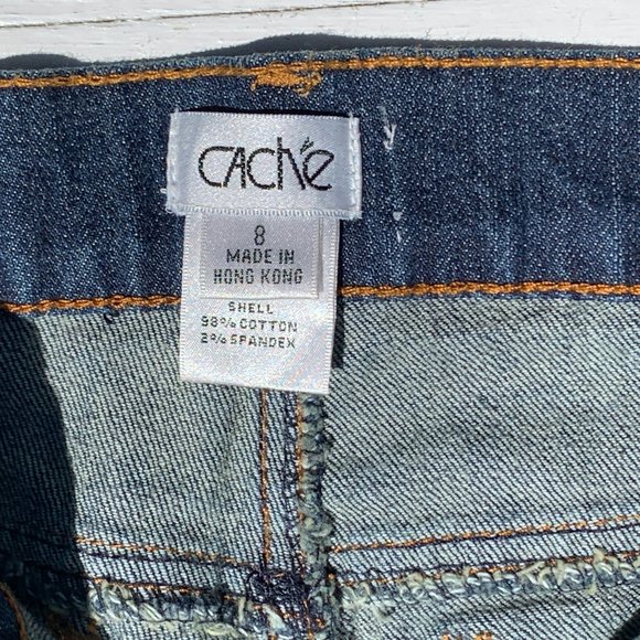 Super Cute Beaded Women's Jeans 👖 by Cache - Picture 6 of 8